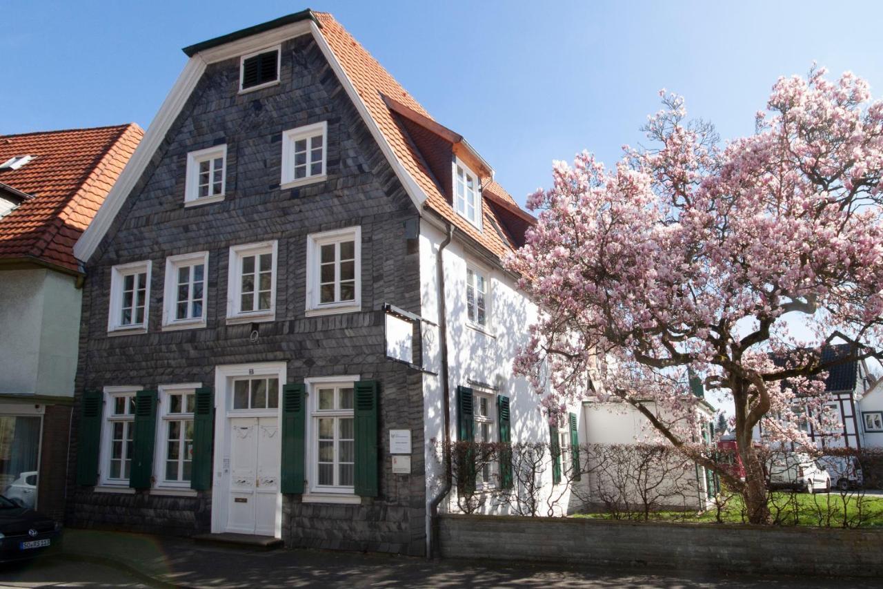 Appartamento Dudenhaus Soest / Anno 1554 / Am Brauhaus Zwiebel Esterno foto